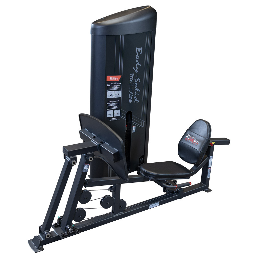 Body Solid S2LPCX Pro Clubline Series 2 Leg Press/Calf Raise Machine